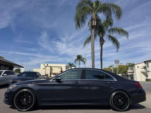 Anthracite Blue Metallic 2016 Mercedes-Benz S-Class Sedan