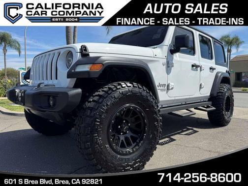 Bright White Clearcoat 2020 Jeep Wrangler Unlimited Sport