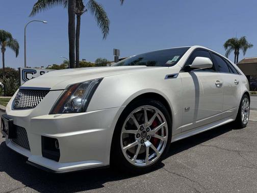 White Diamond Tricoat 2014 Cadillac CTS-V Base