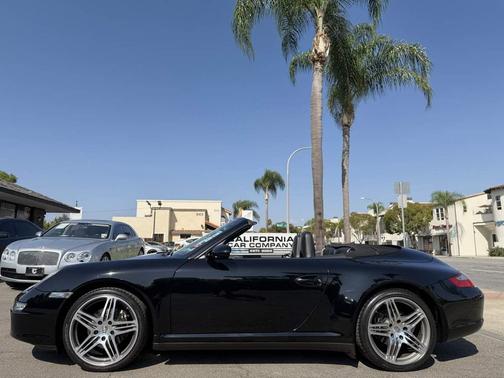 Black 2008 Porsche 911 911 Carrera Cabriolet