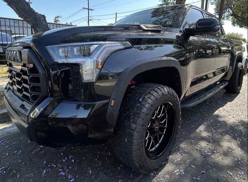 Midnight Black Metallic 2024 Toyota Tundra Hybrid TRD Pro