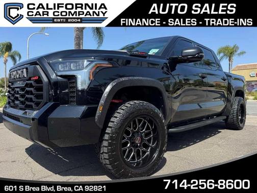 Midnight Black Metallic 2024 Toyota Tundra Hybrid TRD Pro