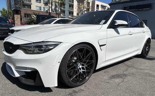 Alpine White 2018 BMW M3 Base