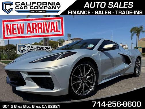 Silver Flare Metallic 2024 Chevrolet Corvette Stingray w/2LT