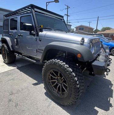 Billet Silver Metallic Clearcoat 2015 Jeep Wrangler Unlimited Sport