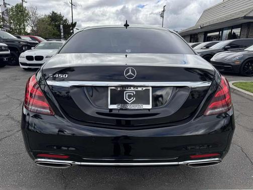 Black 2018 Mercedes-Benz S-Class Sedan