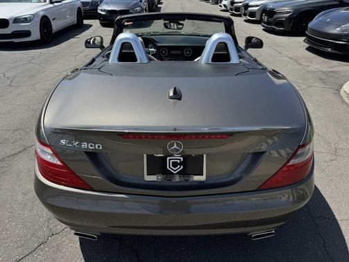 Indium Gray Metallic 2016 Mercedes-Benz SLK-Class SLK300 Roadster