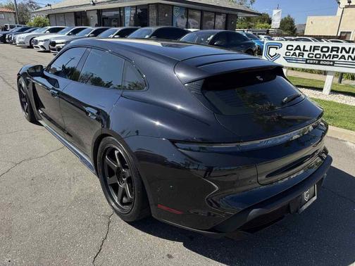 Black 2023 Porsche Taycan GTS