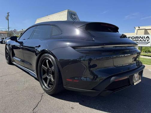 Black 2023 Porsche Taycan GTS
