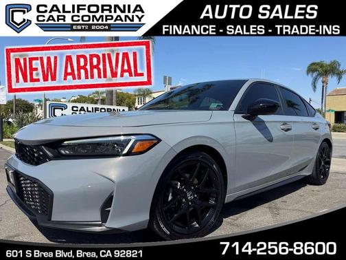 Urban Gray Pearl 2025 Honda Civic Sport