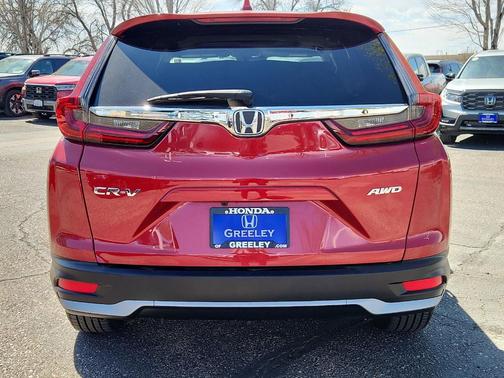 Red 2021 Honda CR-V EX-L
