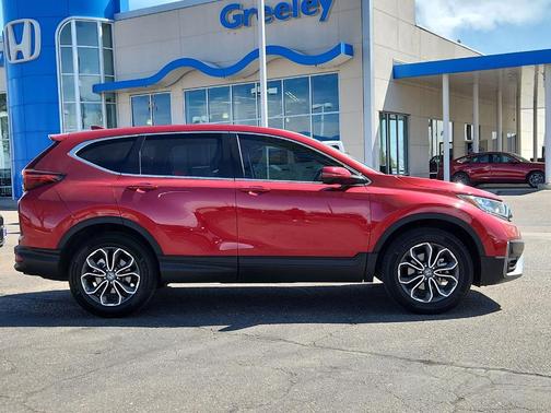Red 2021 Honda CR-V EX-L