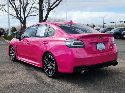 Ice Silver Metallic 2021 Subaru WRX STI Limited w/Lip