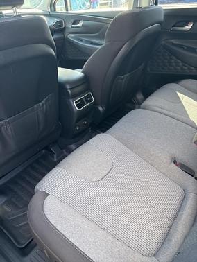 Portofino Gray 2021 Hyundai SANTA FE HEV Blue