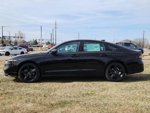 Crystal Black Pearl 2026 Honda Accord Hybrid Sport-L