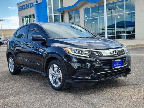 Crystal Black Pearl 2019 Honda HR-V LX