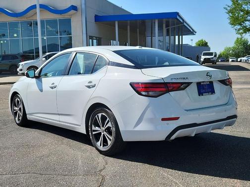 Cloud White 2023 Nissan Sentra SV