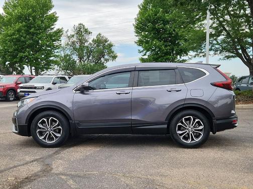 Gray 2021 Honda CR-V EX