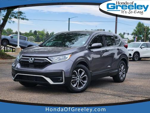 Gray 2021 Honda CR-V EX
