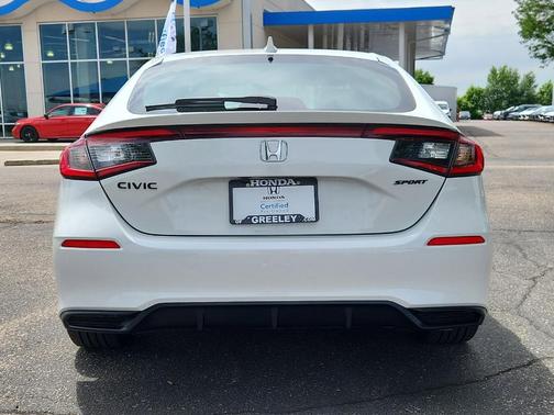 Platinum White Pearl 2026 Honda Civic Sport