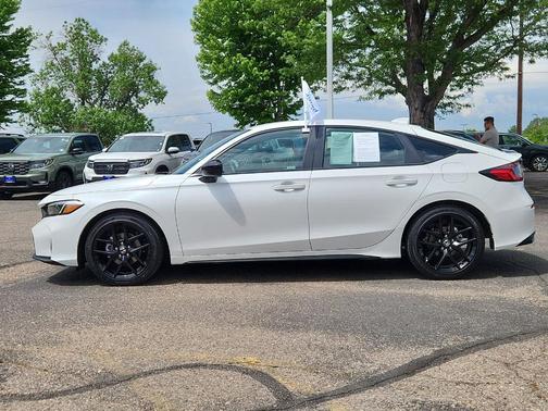 Platinum White Pearl 2026 Honda Civic Sport