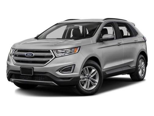 White Platinum 2017 Ford Edge Titanium