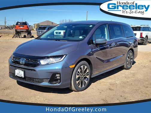 Smoke Blue 2026 Honda Odyssey Elite