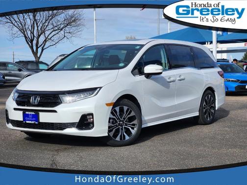 Platinum White 2026 Honda Odyssey Elite