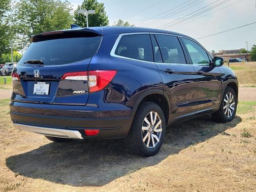 Obsidian Blue Pearl 2019 Honda Pilot EX