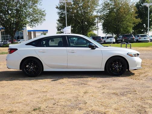 Platinum White Pearl 2026 Honda Civic Sport