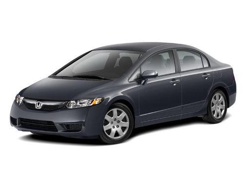 Gray 2010 Honda Civic LX