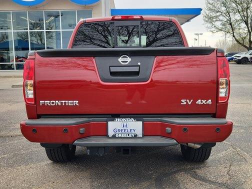 Red 2020 Nissan Frontier SV