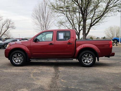 Red 2020 Nissan Frontier SV