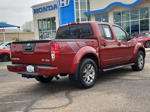 Red 2020 Nissan Frontier SV