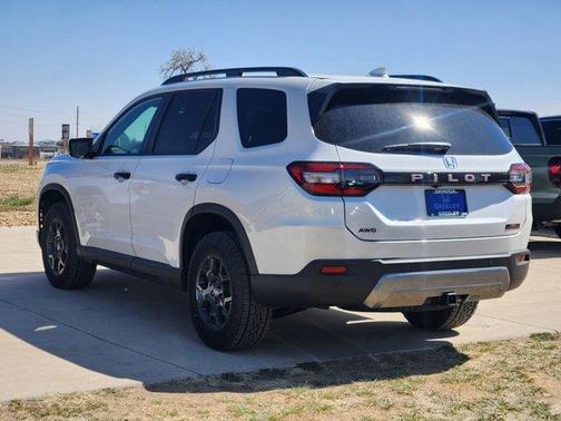White 2026 Honda Pilot TrailSport