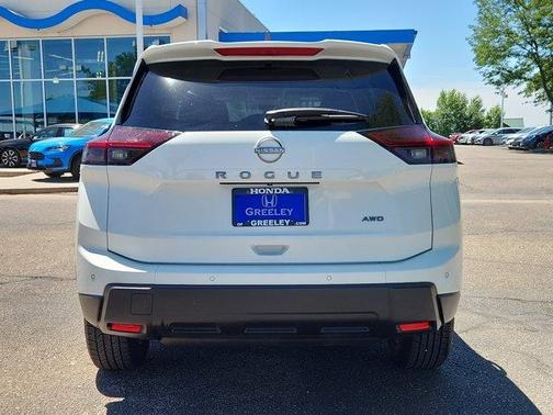Glacier White 2024 Nissan Rogue S