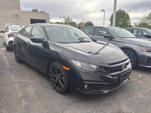 Black 2021 Honda Civic Sport