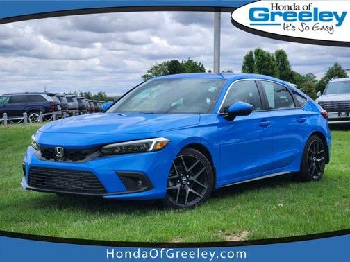 Blue 2024 Honda Civic Sport Touring