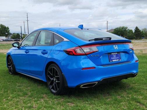 Blue 2024 Honda Civic Sport Touring