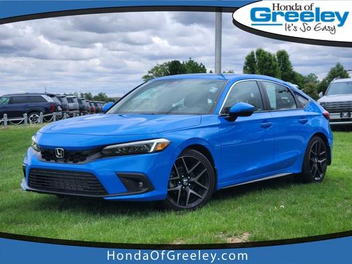 Blue 2024 Honda Civic Sport Touring