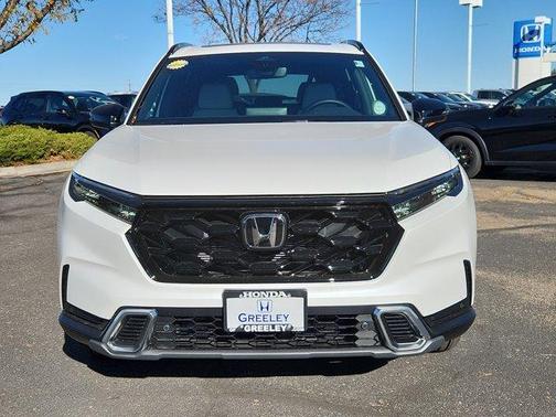 Platinum White Pearl 2026 Honda CR-V Hybrid Sport Touring