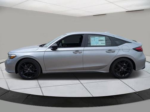Solar Silver Metallic 2025 Honda Civic Sport