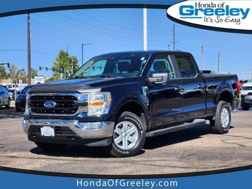 Blue Metallic 2022 Ford F-150 XLT