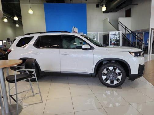 Platinum White 2026 Honda Pilot Elite