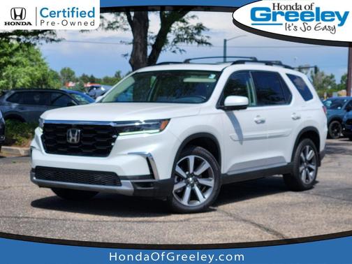 White 2024 Honda Pilot Elite