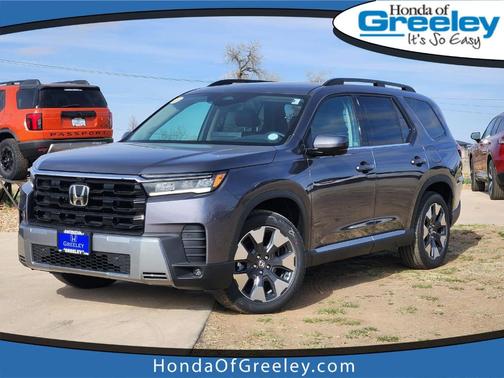 Modern Steel Metallic 2026 Honda Pilot Touring