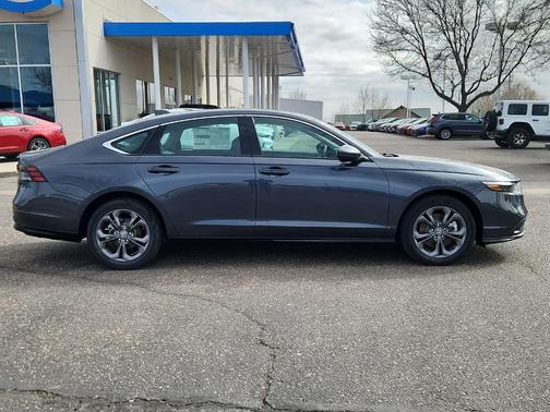 Gray Metallic 2026 Honda Accord Hybrid EX-L