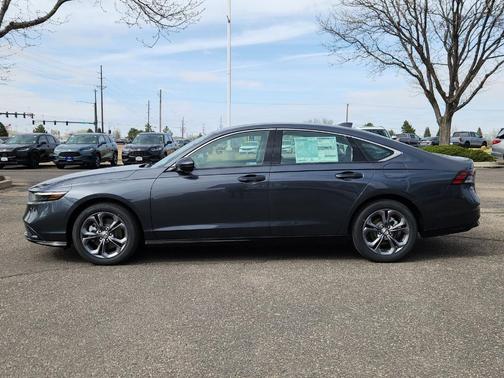 Gray Metallic 2026 Honda Accord Hybrid EX-L