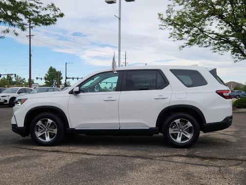 Platinum White Pearl 2025 Honda Pilot EX-L