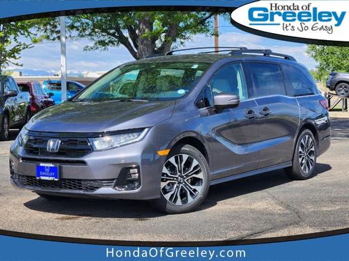 Modern Steel Metallic 2026 Honda Odyssey Elite